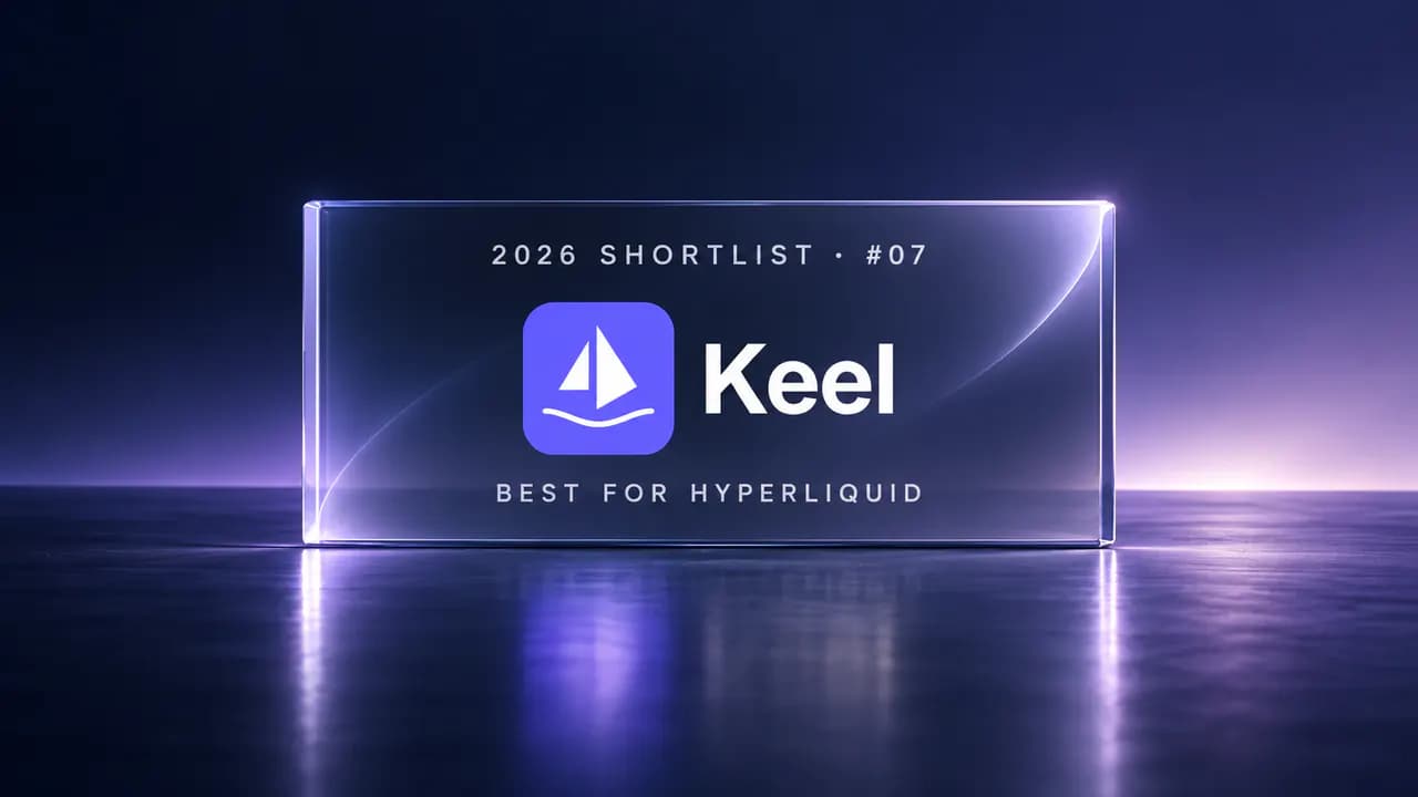 Keel ranked number seven and best for Hyperliquid in the 2026 AI trading strategy builder shortlist
