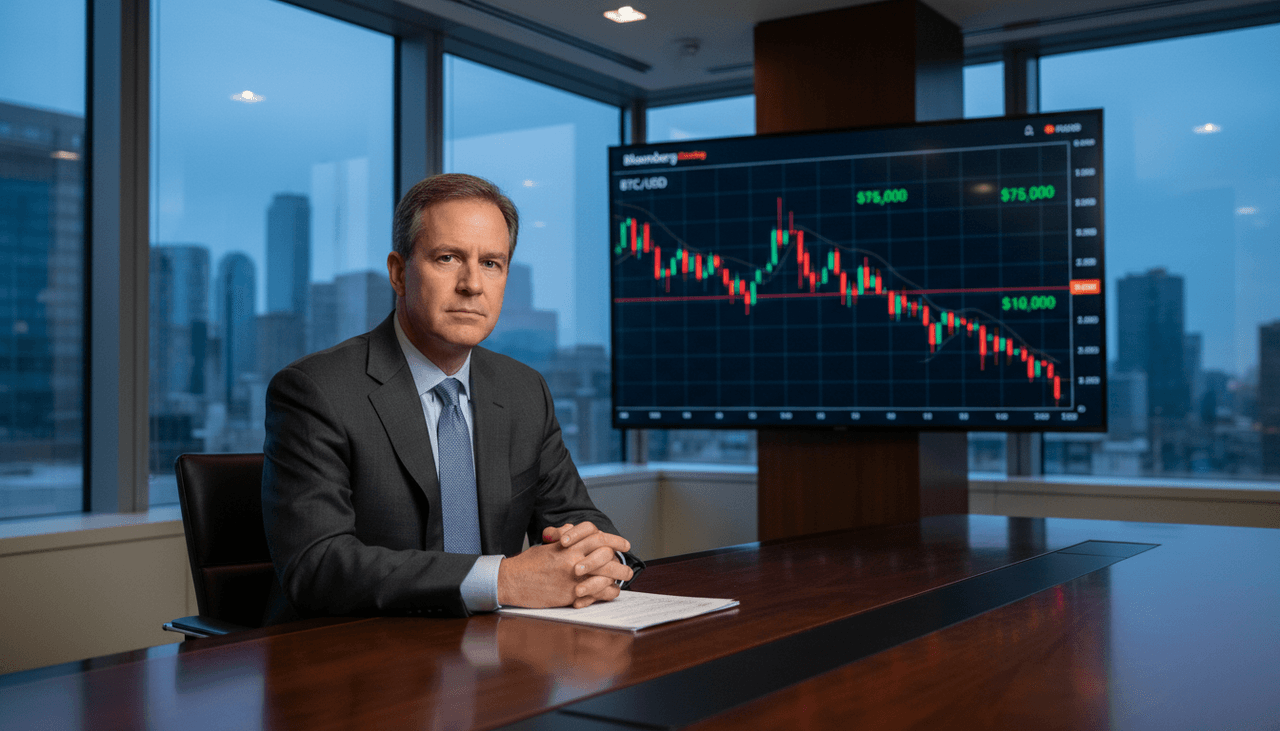 Bitcoin Faces $10,000 Plunge Unless $75,000 Reclaimed, Warns Bloomberg Strategist