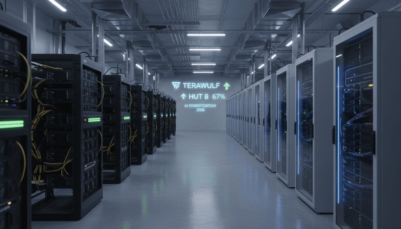 Bitcoin Mining Stocks Soar in 2026 as AI Diversification Outpaces BTC's Lag