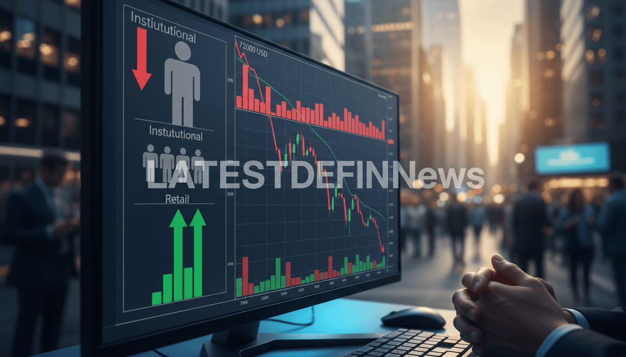 Bitcoin's $72K Dip: Retail Buys While Institutions Sell – A Turning Point?