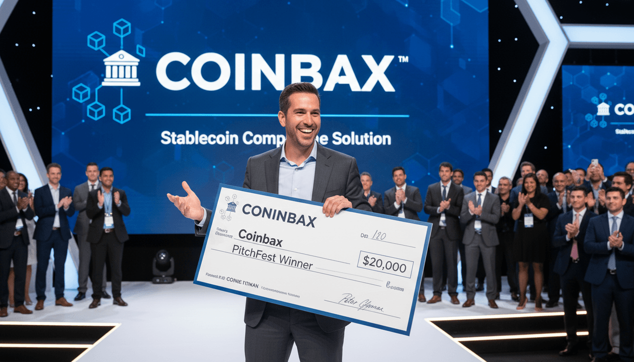 Coinbax Secures $20K Consensus Miami PitchFest Prize for Stablecoin Compliance Solution