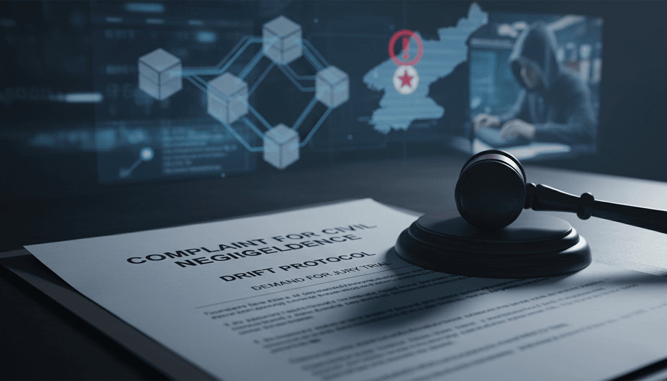Drift Protocol's $280M Exploit: Attorney Alleges 'Civil Negligence' Amid North Korean Hacker Link