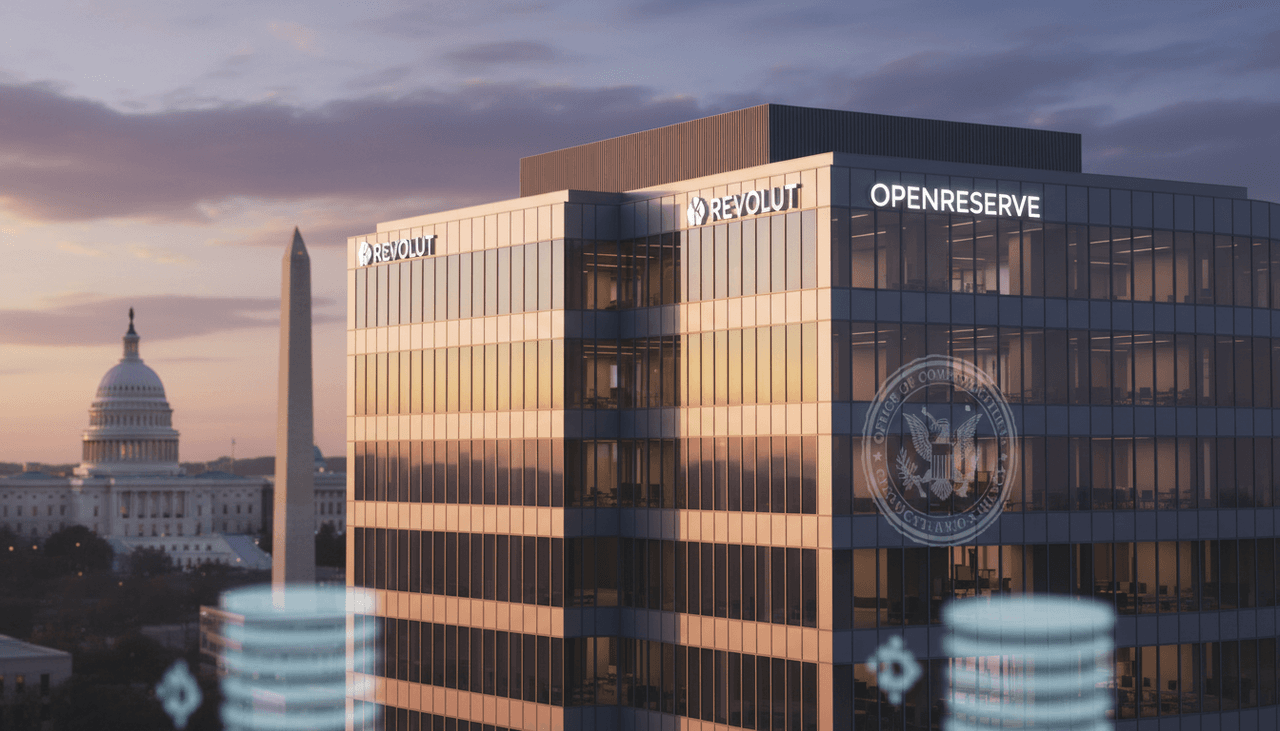 Revolut and OpenReserve Secure Preliminary US Bank Charters, Paving Way for Crypto Integration