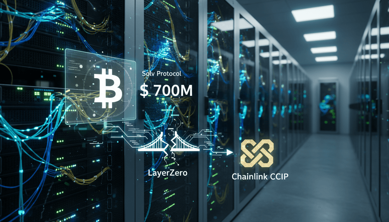 Solv Protocol Shifts $700M Tokenized Bitcoin to Chainlink CCIP Amidst Bridge Security Concerns