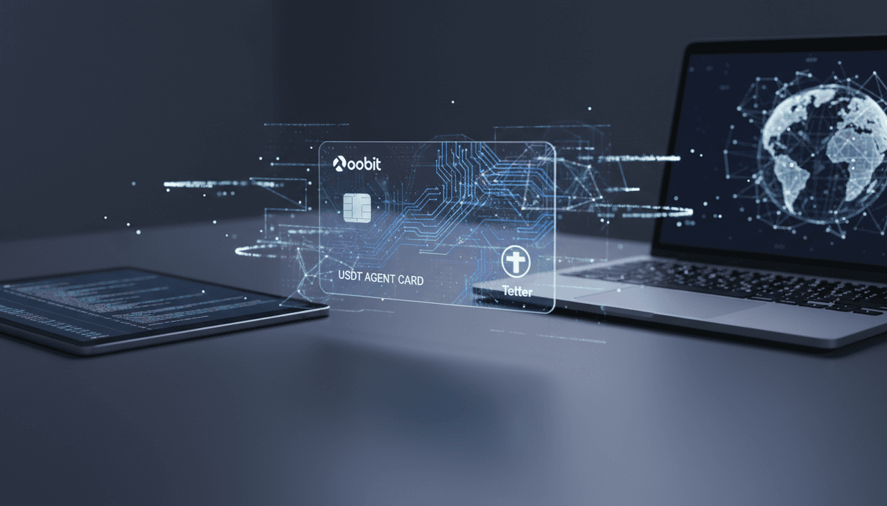 Tether-Backed Oobit Launches Virtual Visa Cards for AI Agent USDT Spending