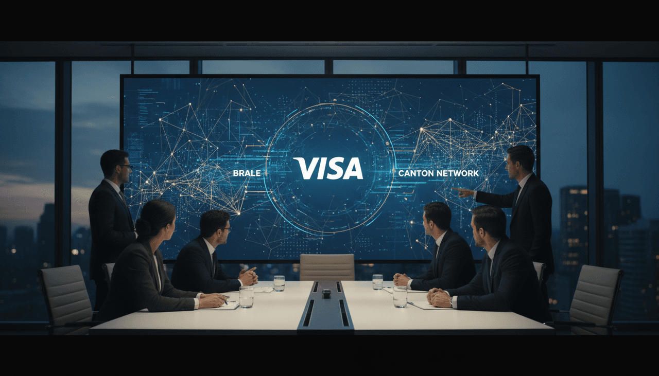 Visa Pilots Private Stablecoin Settlement with Brale and Canton for Institutional Privacy