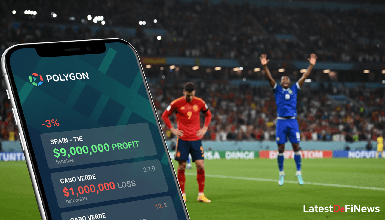 World Cup Upset: Polymarket Trader Turns $4M into $9M After Spain's Shock Draw, Raising Eyebrows